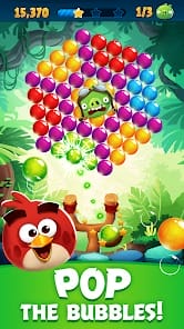 Angry Birds POP Bubble Shooter MOD APK 3.125.0 (Unlimited Money Boosters) Android