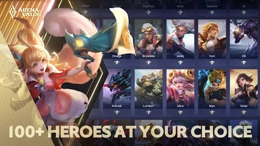 Arena of Valor MOD APK 1.51.1.2 (Menu Map Hack WideView) Android