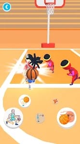 Basket Attack MOD APK 0.3.4 (Unlock All Skins) Android