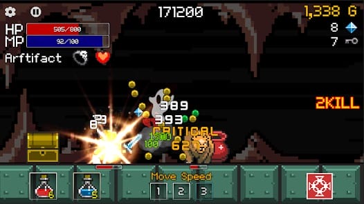 Buff Knight Offline Idle RPG MOD APK 1.1.9 (Menu Money Speed) Android