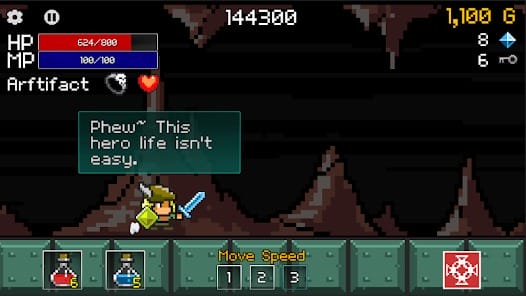 Buff Knight Offline Idle RPG MOD APK 1.1.9 (Menu Money Speed) Android