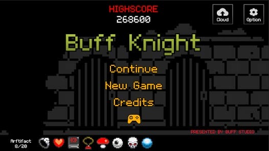 Buff Knight Offline Idle RPG MOD APK 1.1.9 (Menu Money Speed) Android