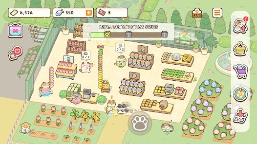 Cat Mart Purrfect Tycoon MOD APK 1.2.21 (Free Purchase) Android