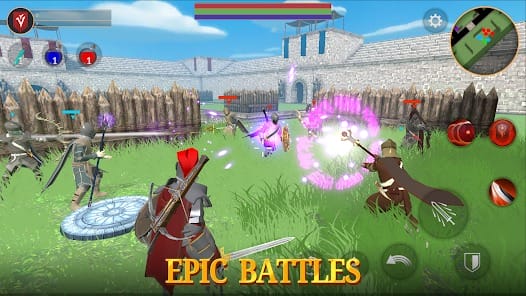 Combat Magic Spells Swords MOD APK v2.40.64 (Unlimited Money) Android