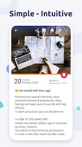 Diaro Diary Journal Notes MOD APK 3.93.2 (Premium Unlocked) Android