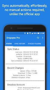 Dropsync Autosync for Dropbox MOD APK 6.3.3 (Premium Unlocked) Android