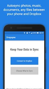 Dropsync Autosync for Dropbox MOD APK 6.3.3 (Premium Unlocked) Android
