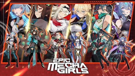 Epic Mecha Girls Anime Games MOD APK 2.0.0 (Damage Defense Multipliers God Mode) Android
