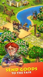 Farmdale farming games town MOD APK 6.1.8 (Free Shopping) Android