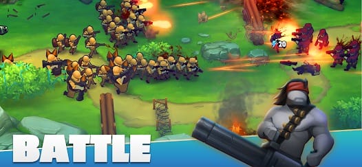 GUNS UP Mobile War Strategy MOD APK 1.19.4 (DMG Defense Multiple) Android