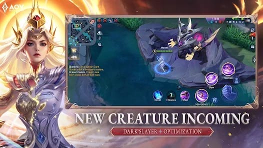 Garena AOV Action MOBA MOD APK 1.50.1.2 (Map Hack 60 FPS Drone View) Android