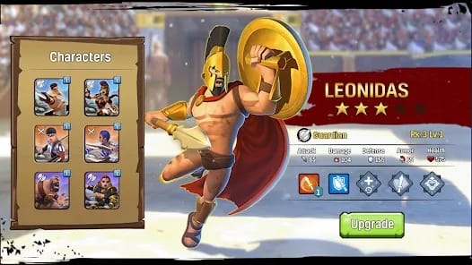 Gladiator Heroes Clash Kingdom MOD APK 3.4.26 (One Hit God Mode) Android