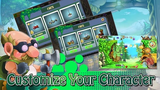 Gnome More War Defense Shooter MOD APK 1.1.4 (Unlimited Gold Gem) Android