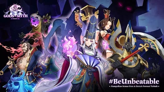 Gods of Myth Idle RPG MOD APK 0.0.16 (Damage Defense Multipliers God Mode) Android
