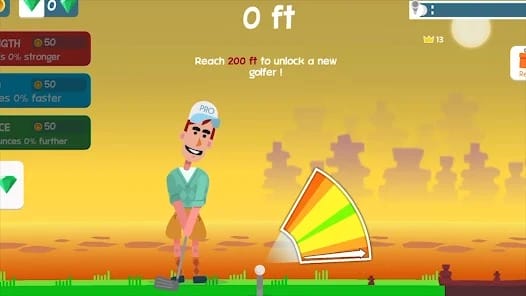 Golf Orbit Oneshot Golf Games MOD APK 1.25.28 (Unlimited Money) Android