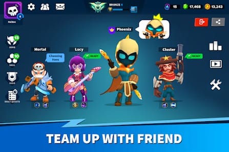 Heroes Strike Modern Moba MOD APK 444 (Unlimited Money Spread Fire) Android