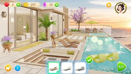 Homematch Home Design Games MOD APK 1.92.1 (Unlimited Money) Android