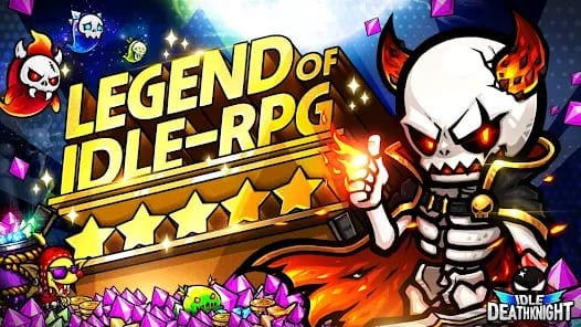 IDLE Death Knight idle games MOD APK 1.2.13098 (DMG Multiple Move Speed Multiple) Android