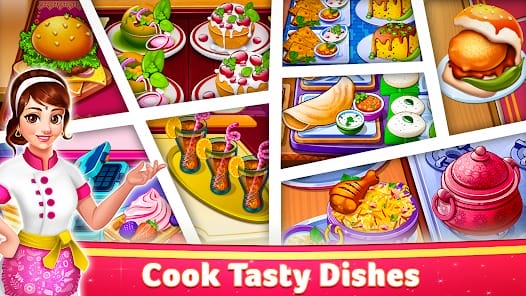 Indian Star Chef Cooking Game MOD APK 5.7 (Unlimited Money) Android