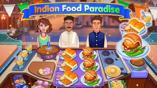 Indian Star Chef Cooking Game MOD APK 5.7 (Unlimited Money) Android