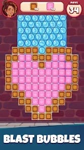 Joy Blast Match 3 Puzzle Game MOD APK 3.2.4 (Unlimited Moves Lifes Stars Boosters) Android