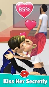 Kiss in Public Sneaky Date MOD APK 1.4.3 (Free Rewards) Android