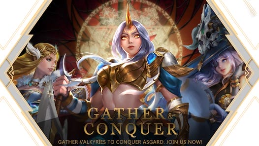 Legends of Valkyries MOD APK 1.8.4.0 (Damage Defense Multiplier God Mode) Android
