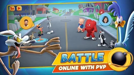 Looney Tunes World of Mayhem MOD APK v47.6.0 (No Skill CD) Android