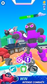 Mechangelion Robot Fighting MOD APK 1.61 (Unlimited Money Free Rewards) Android