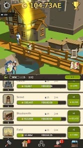 Medieval Idle Tycoon Game MOD APK 1.4 (Free Upgrades Daily Rewards) Android