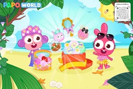 Papo Town World MOD APK 1.0.070 (Unlocked All VIP) Android