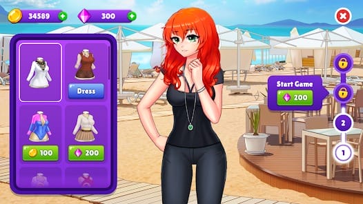 Passion Island Adult game MOD APK 1.0.39 (Unlimited Gold Diamonds Energy) Android