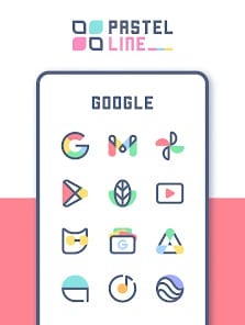 PastelLine IconPack APK 2.4 (Full Version) Android