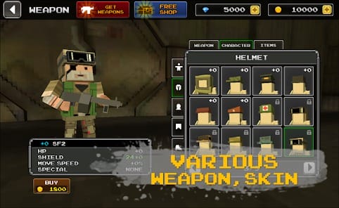 Pixel Z World MOD APK 35.4.7 (Free Upgrades) Android