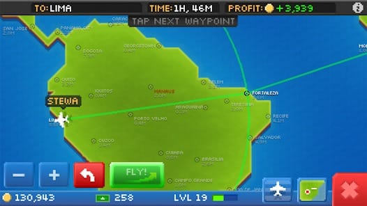 Pocket Planes Airline Tycoon MOD APK 2.8.0 (Unlimited Money VIP Unlocked) Android