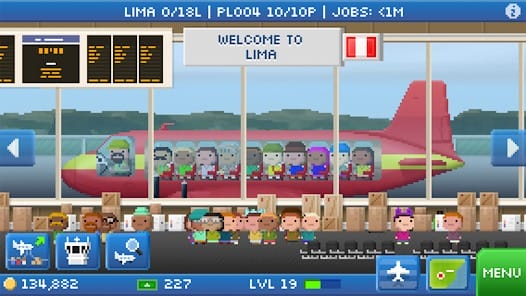 Pocket Planes Airline Tycoon MOD APK 2.8.0 (Unlimited Money VIP Unlocked) Android