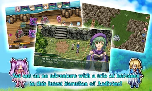 RPG Asdivine Cross MOD APK 1.1.3 (Items Unlock One Hit Kill) Android