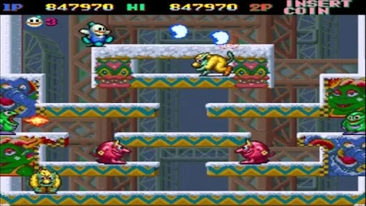 SNOW BROS classic MOD APK 1.1.1 (Unlimited Diamond) Android