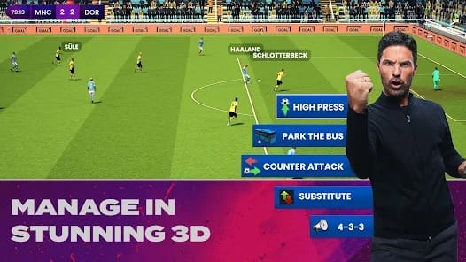 Soccer Manager 2024 Football MOD APK 3.1.0 (Mega Menu No Ads) Android