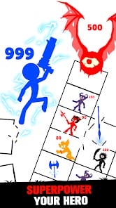 Stick Fight Endless Battle MOD APK 1.6.9 (Unlocked All SKin) Android