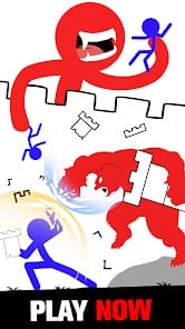 Stick Fight Endless Battle MOD APK 1.6.9 (Unlocked All SKin) Android