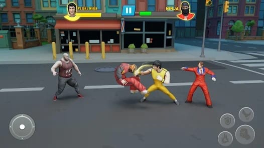 Street Rumble Karate Games MOD APK 7.6 (Dumb Enemy God Mode) Android