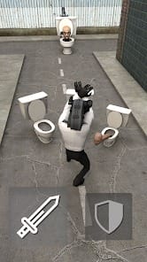 Toilet Fight Open World MOD APK 1.2.7 (Unlimited Money) Android