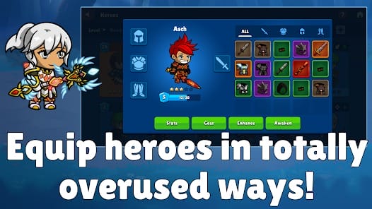 Totally Casual Gacha Game RPG MOD APK 1.3.28 (Godmod DMG Multi) Android