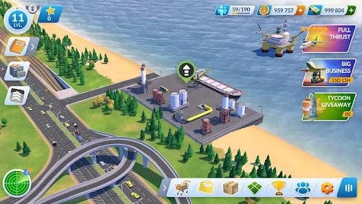 Transport Manager Idle Tycoon MOD APK 1.8.35 (Free Rewards) Android