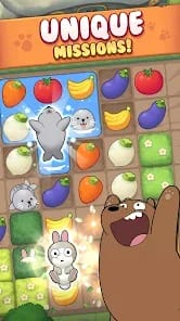 We Bare Bears Match3 Repairs MOD APK 2.4.5 (Unlimited Stars) Android