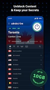Windscribe VPN MOD APK 3.74.1259 (Pro Unlocked) Android