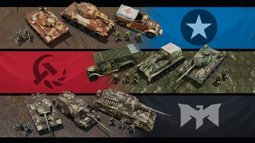 World War Armies WW2 PvP RTS MOD APK 1.23.0 (Free Rewards) Android