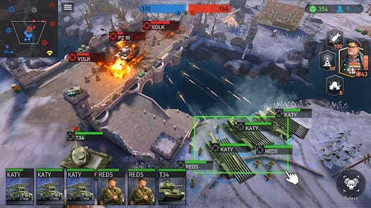 World War Armies WW2 PvP RTS MOD APK 1.23.0 (Free Rewards) Android