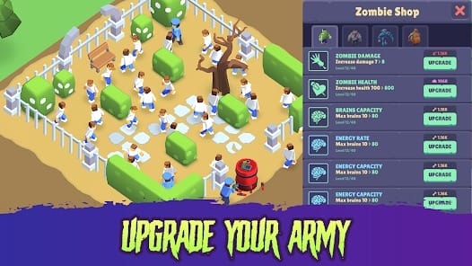 Zombie City Master-Zombie Game MOD APK 0.10.3 (Unlimited Brains) Android